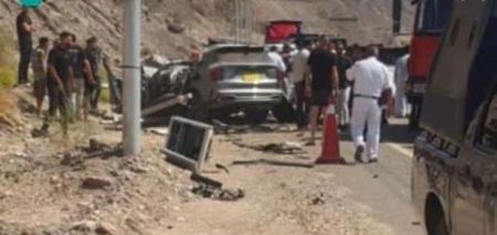 حادث طرق مروع لعائلة من كفرقاسم في منطقة سيناء المصرية